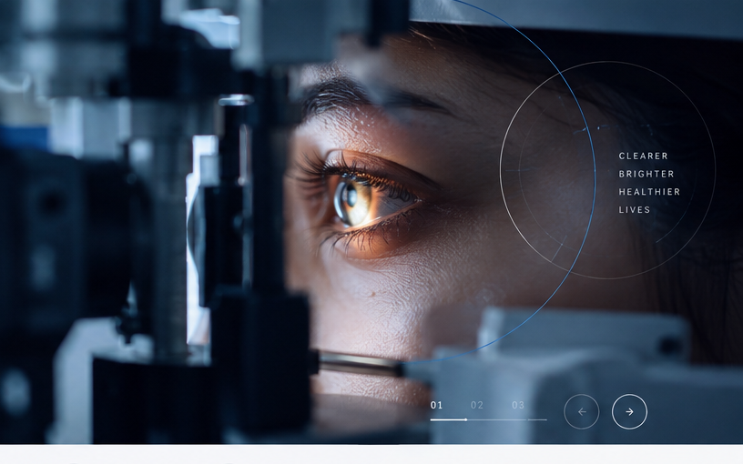 Eye examination visual